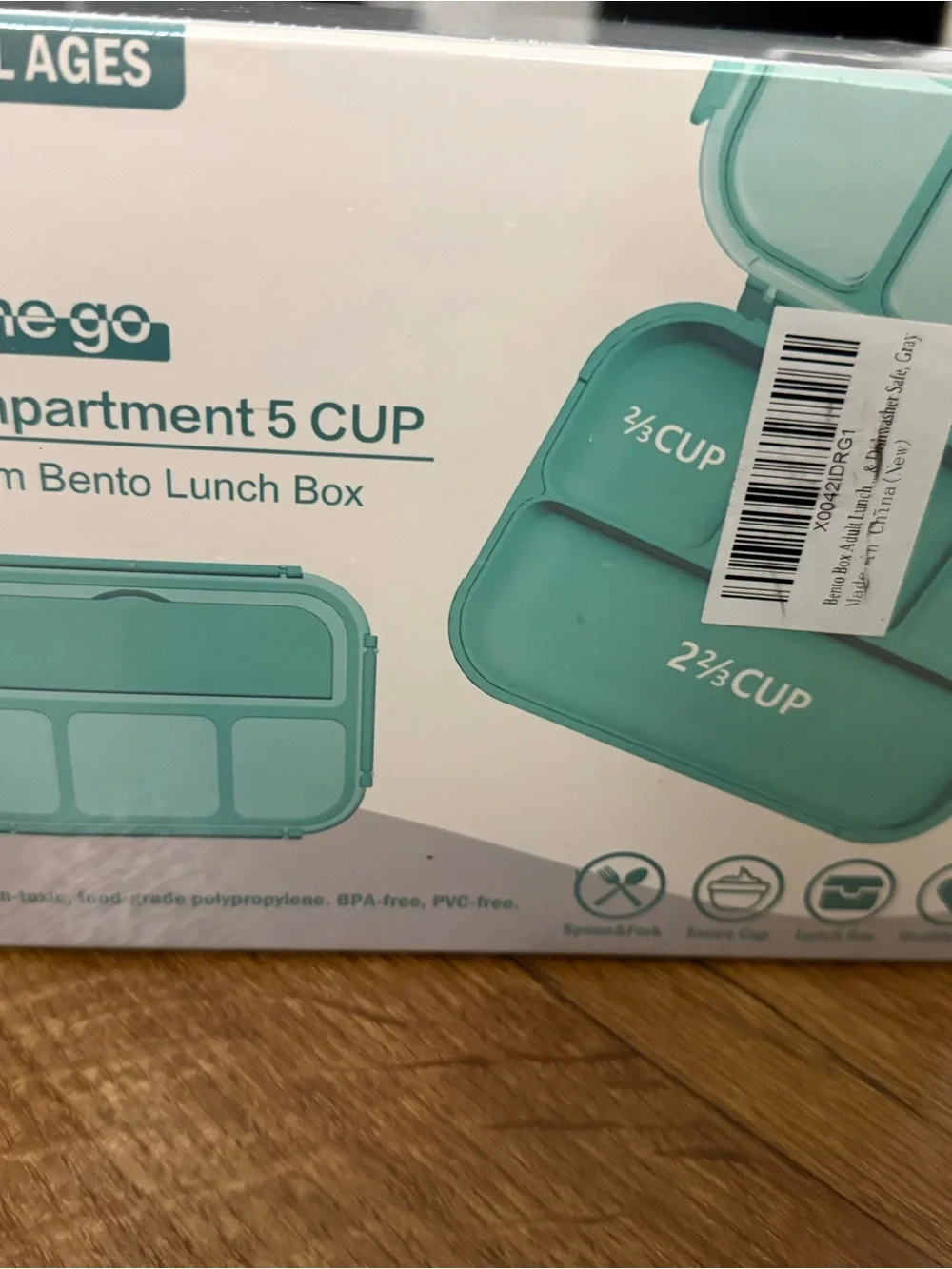 Bento durable grey